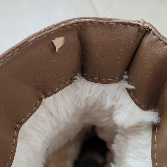 G by GUESS Women's Brown Sueded Lace-Up Boots Size 7.5 - Picture 2 of 14